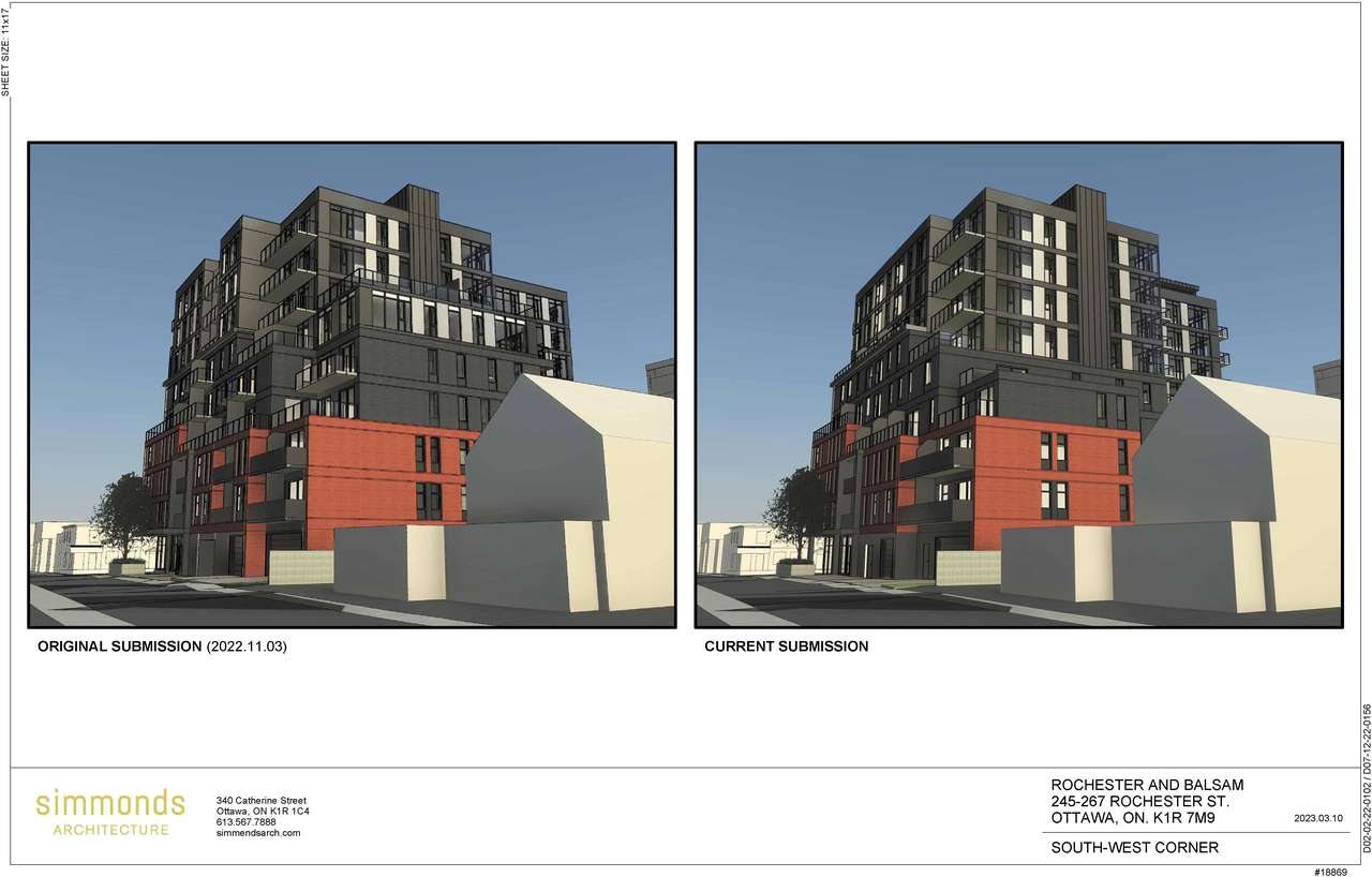 Rendering of building from page 2 of the file '2023-04-03 - 3D - Renderings - D07-12-22-0156'