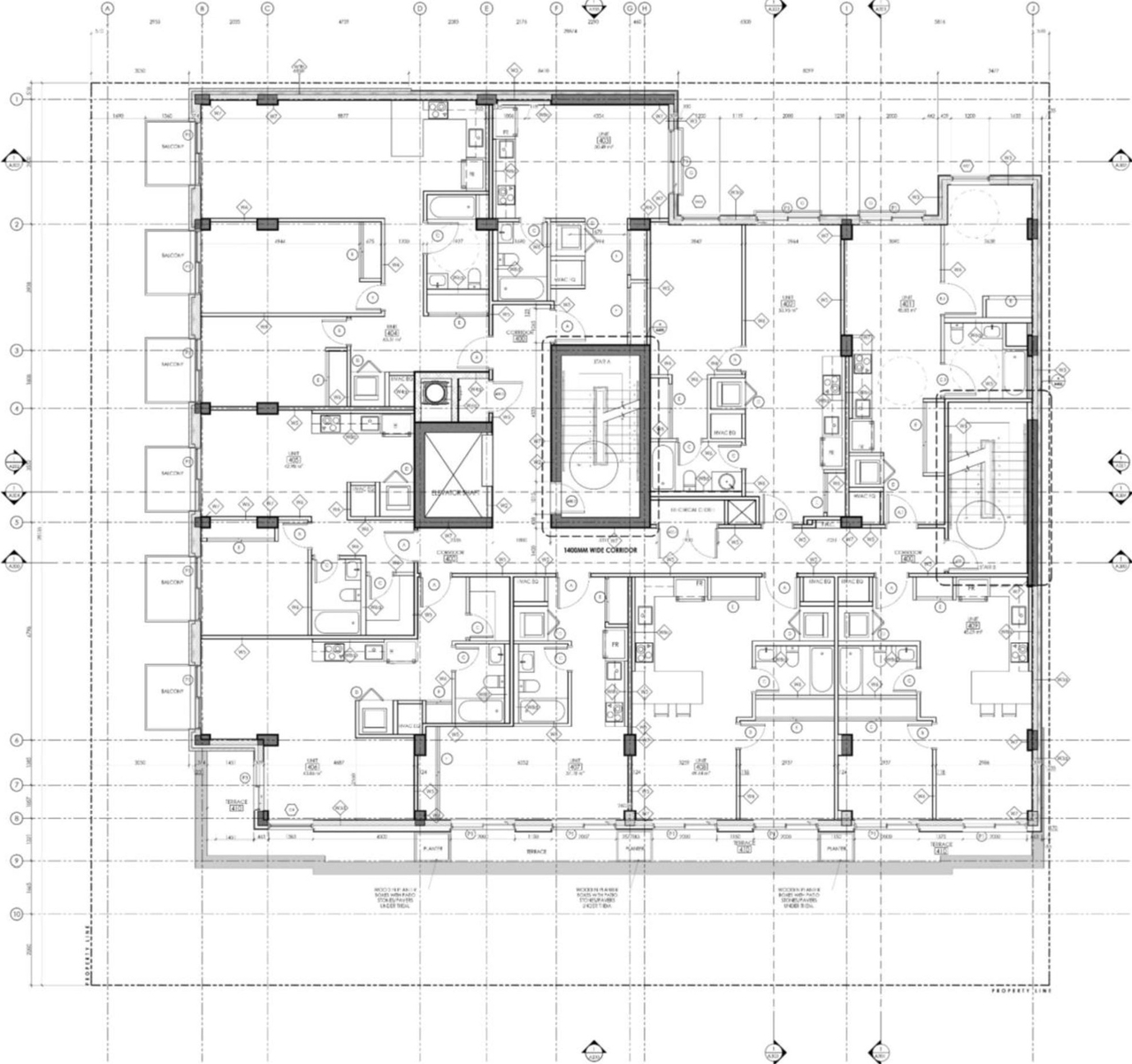 Floor plan for project from page 22 of the file '2024-12-23 - Design Brief - D07-12-22-0165'
