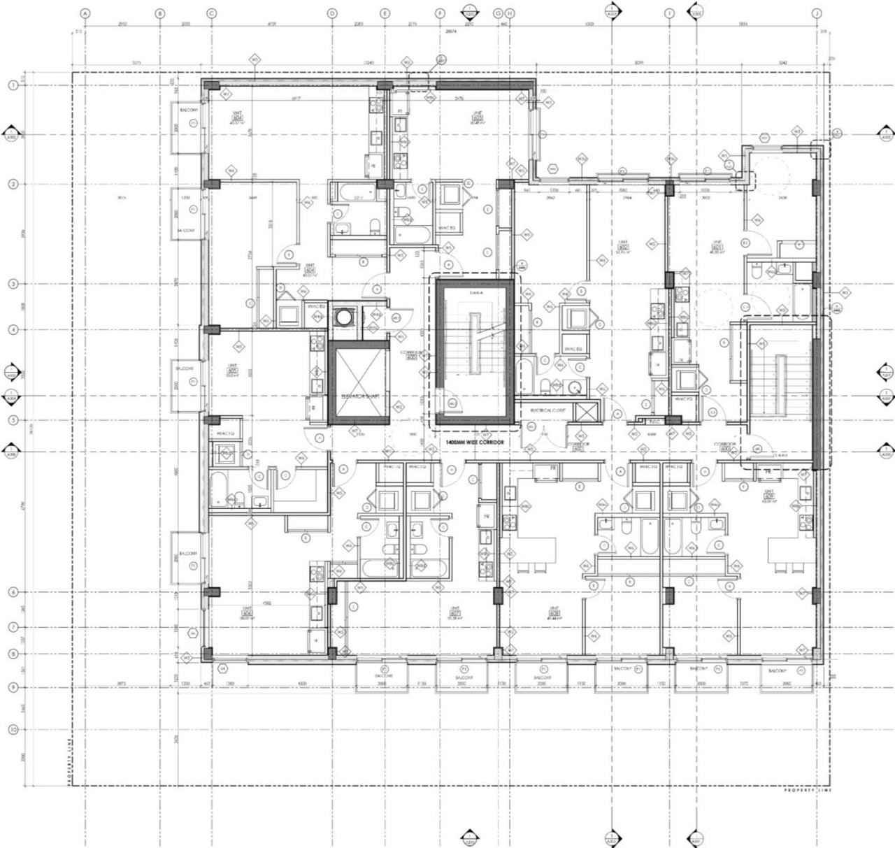 Floor plan for project from page 24 of the file '2024-12-23 - Design Brief - D07-12-22-0165'