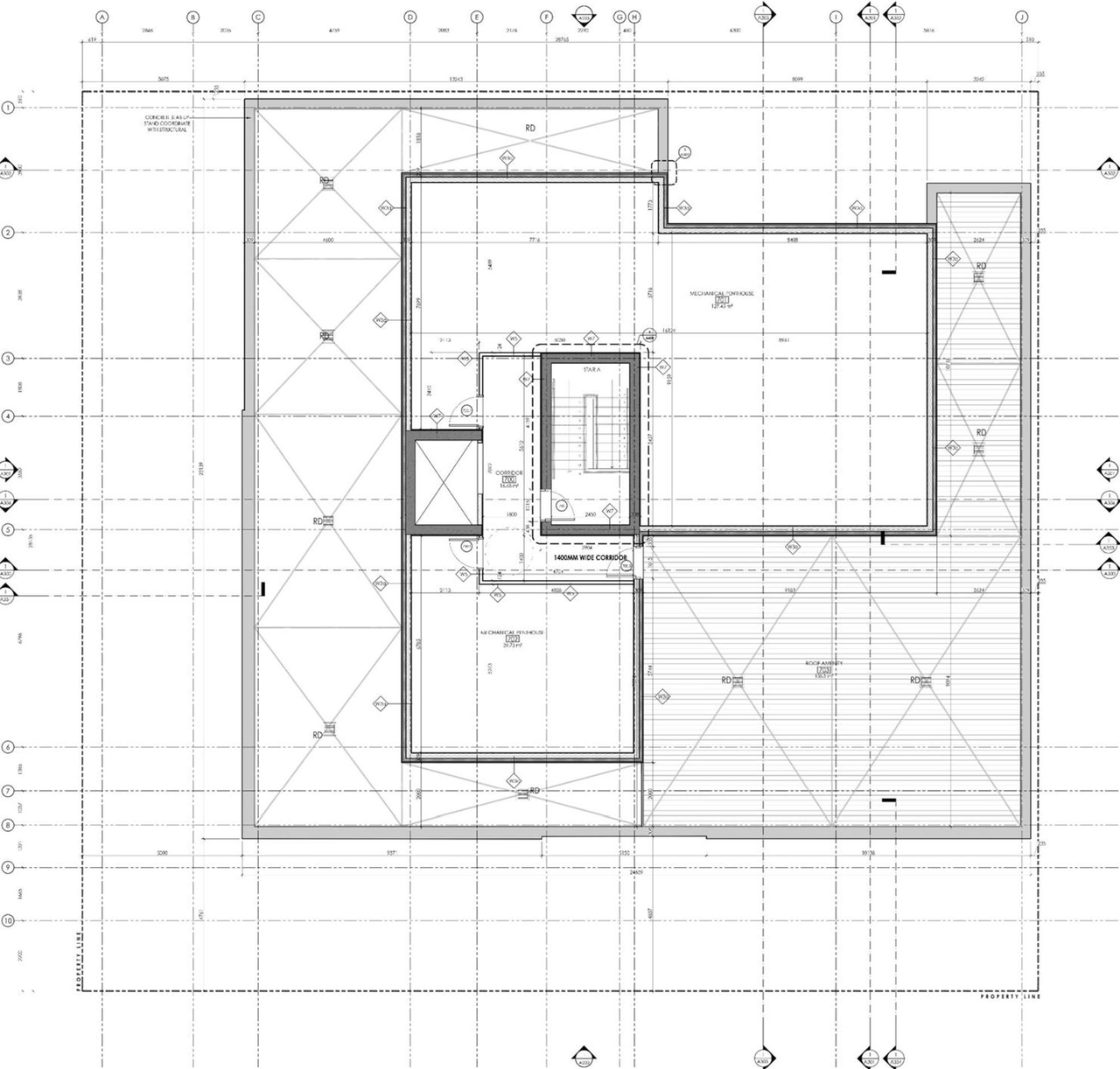 Floor plan for project from page 25 of the file '2024-12-23 - Design Brief - D07-12-22-0165'