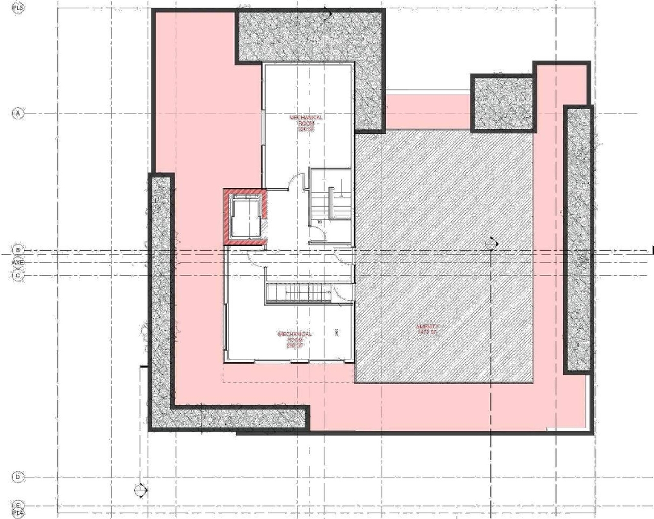 Floor plan for project from page 23 of the file '2022-12-02 - Design Brief - D07-12-22-0165'