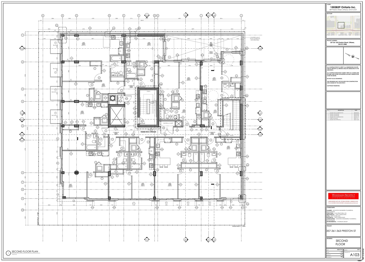 Floor plan for project from page 3 of the file '2024-12-23 - Floor Plans - D07-12-22-0165'