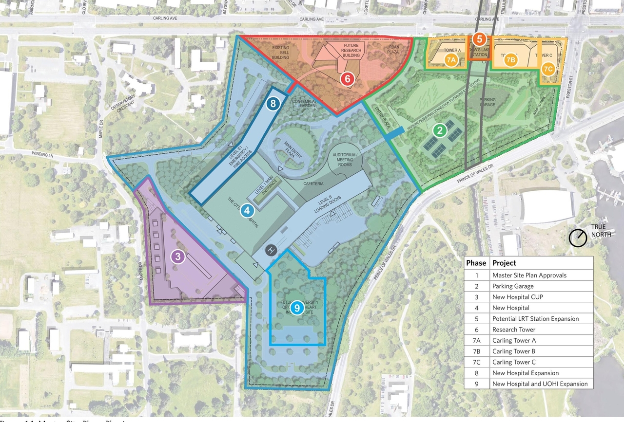 Construction site plan for project from page 26 of the file '2023-04-17 - Design Brief - D07-12-22-0168'
