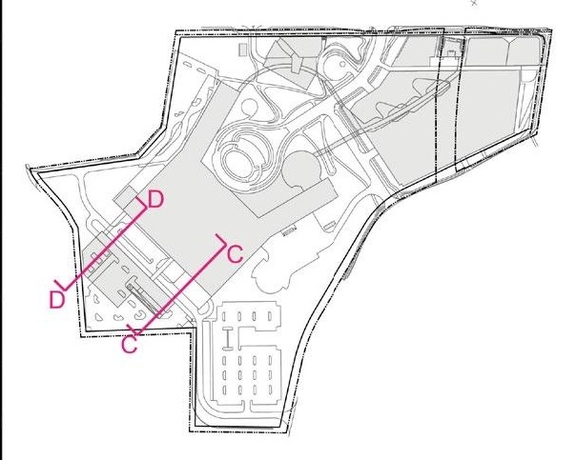 Construction site plan for project from page 29 of the file '2023-04-17 - Design Brief - D07-12-22-0168'