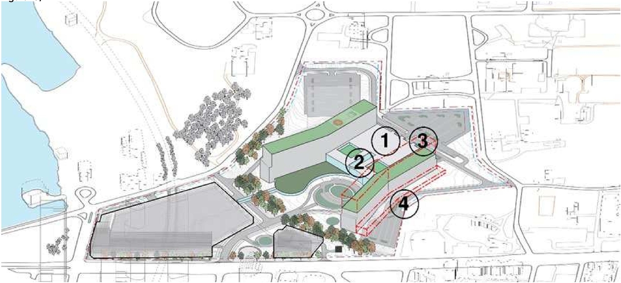 Construction site plan for project from page 35 of the file '2023-04-17 - Design Brief - D07-12-22-0168'