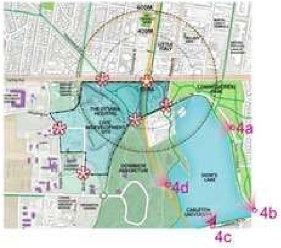 Construction site plan for project from page 43 of the file '2023-04-17 - Design Brief - D07-12-22-0168'