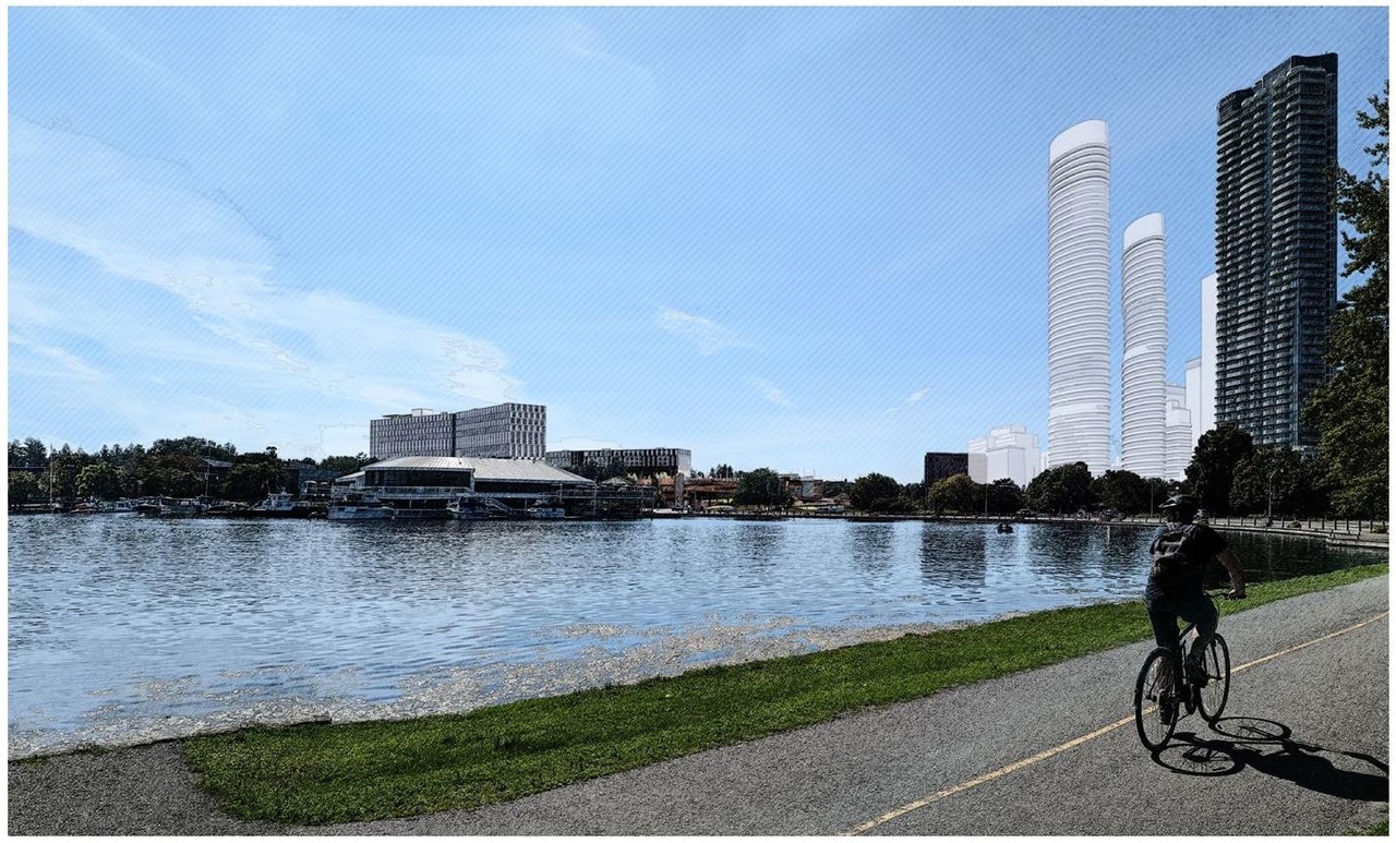 Rendering of building from page 73 of the file '2023-04-17 - Design Brief - D07-12-22-0168'