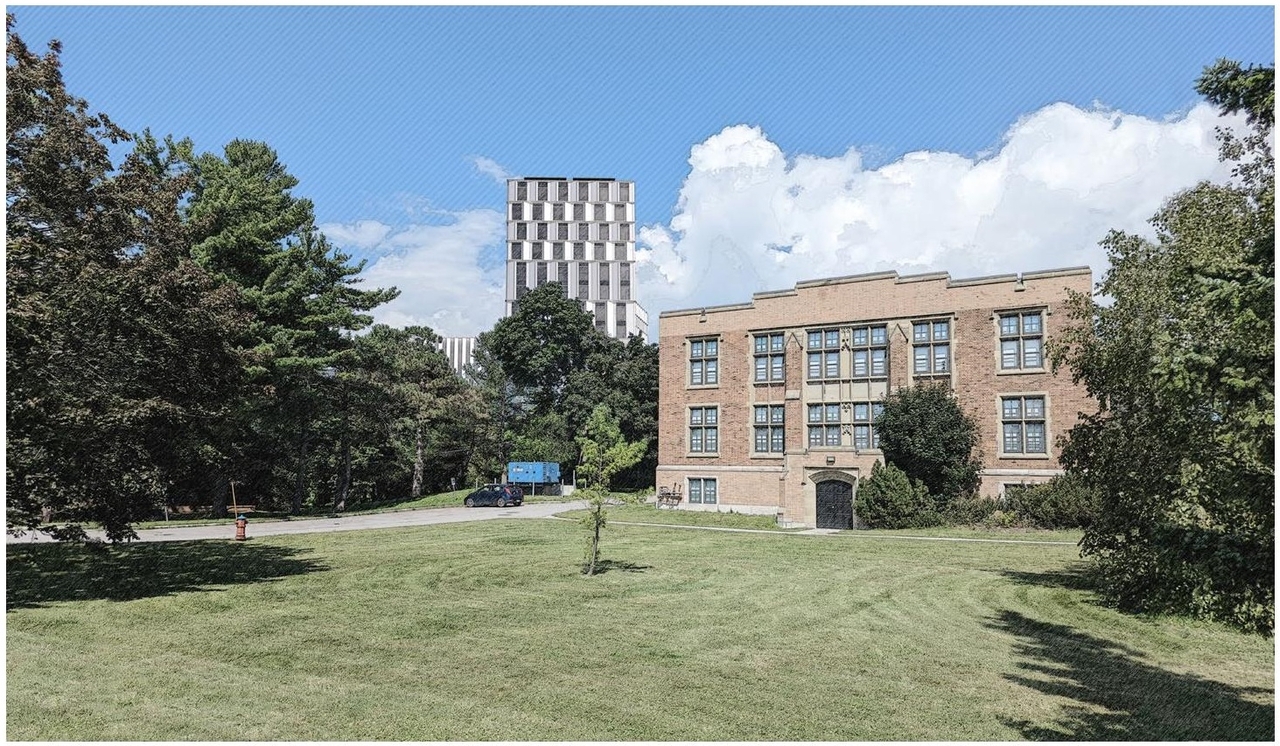 Rendering of building from page 74 of the file '2023-04-17 - Design Brief - D07-12-22-0168'