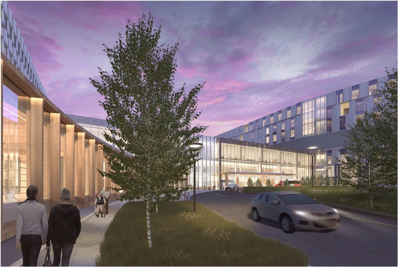 Rendering of building from page 80 of the file '2023-04-17 - Design Brief - D07-12-22-0168'