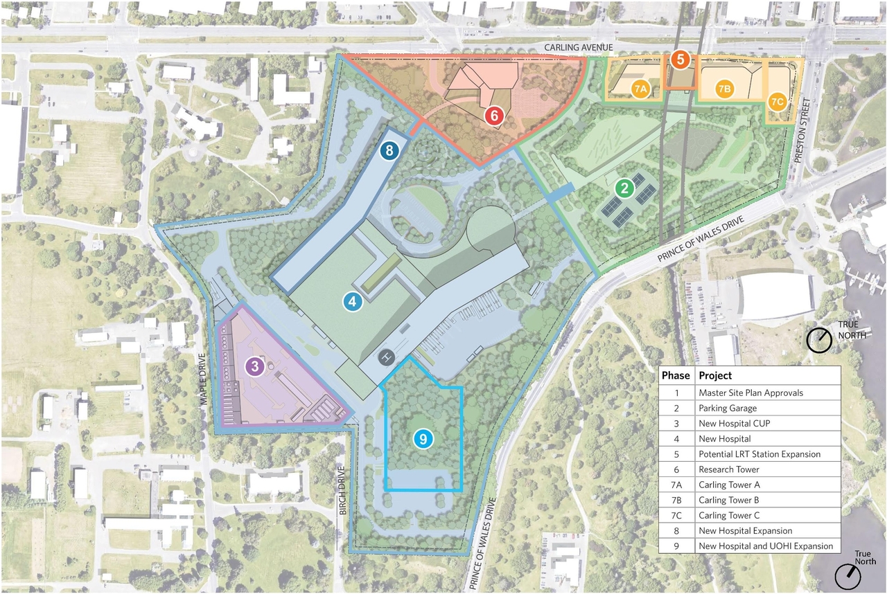 Construction site plan for project from page 26 of the file '2022-12-07 - Design Brief - D07-12-22-0168'
