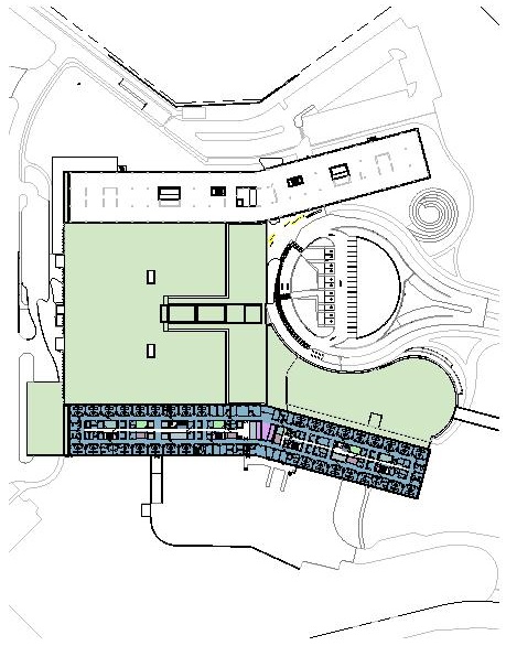 Construction site plan for project from page 46 of the file '2022-12-07 - Design Brief - D07-12-22-0168'