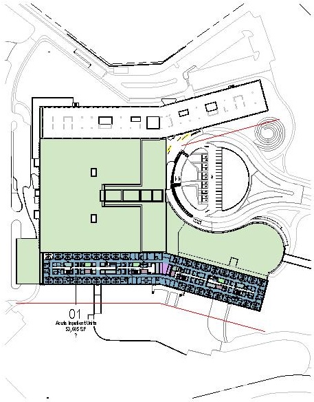 Construction site plan for project from page 46 of the file '2022-12-07 - Design Brief - D07-12-22-0168'