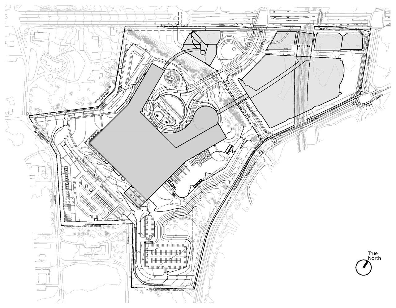 Construction site plan for project from page 52 of the file '2022-12-07 - Design Brief - D07-12-22-0168'