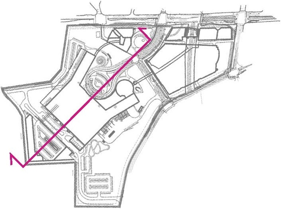 Construction site plan for project from page 67 of the file '2022-12-07 - Design Brief - D07-12-22-0168'