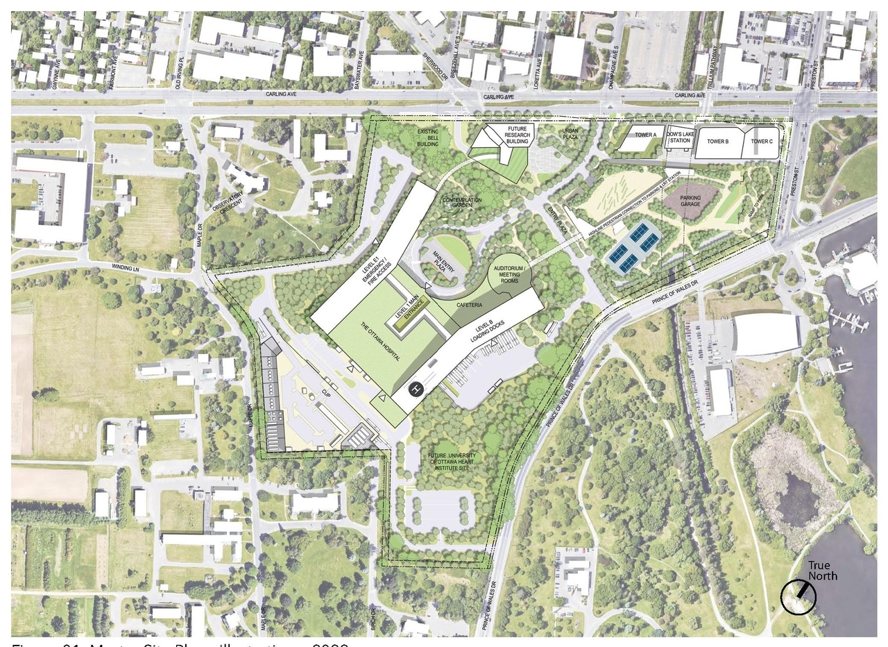 Construction site plan for project from page 7 of the file '2022-12-07 - Design Brief - D07-12-22-0168'