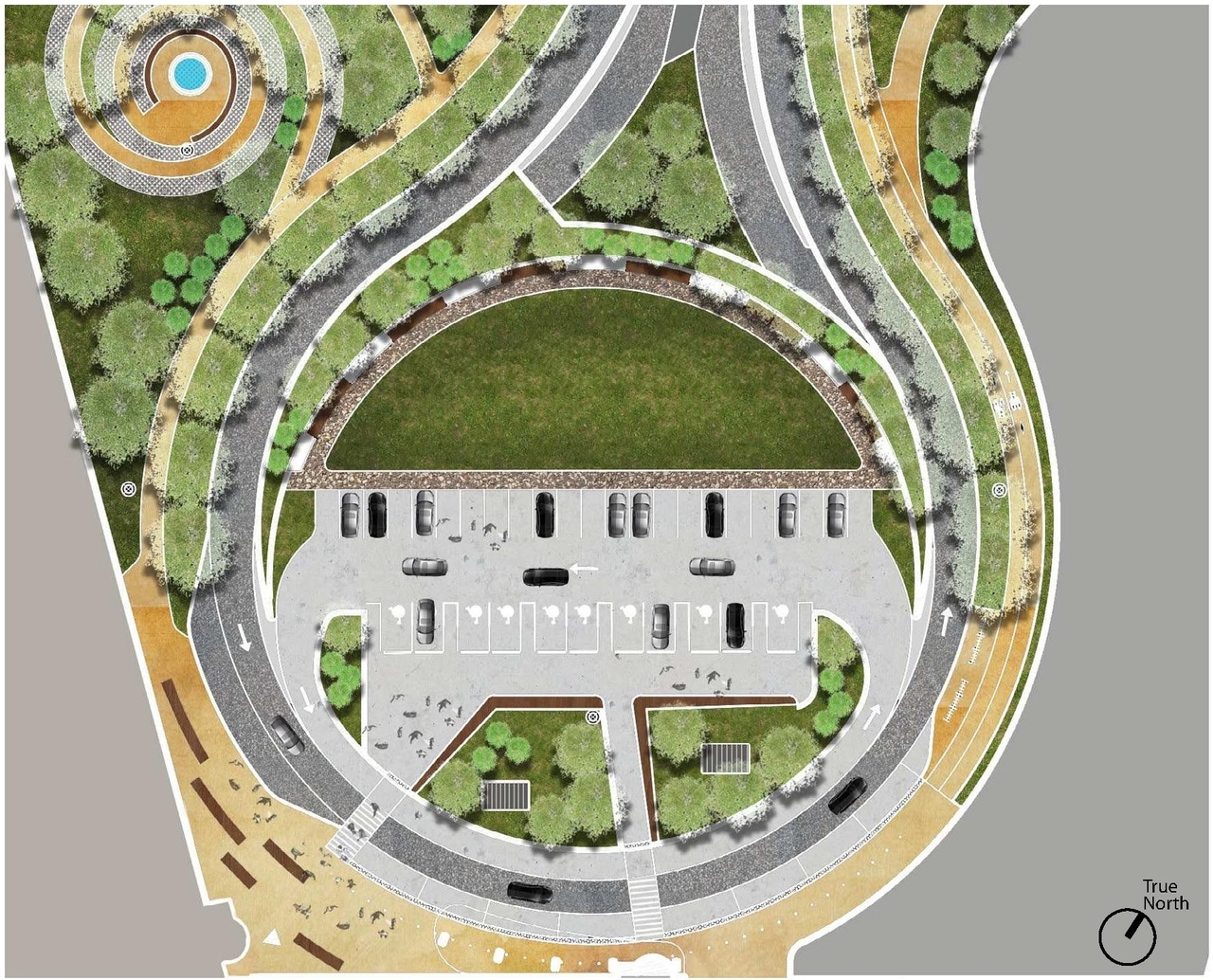Construction site plan for project from page 77 of the file '2022-12-07 - Design Brief - D07-12-22-0168'