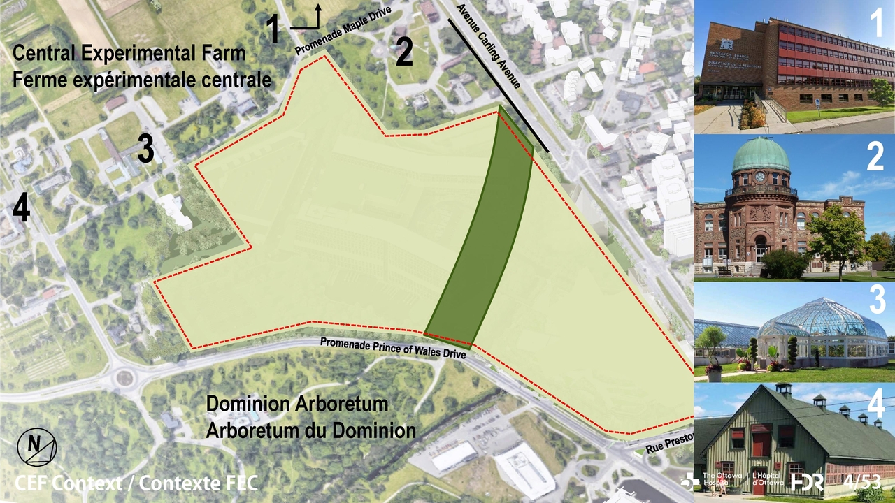 Construction site plan for project from page 4 of the file '2023-01-12 Urban Design Review Panel Formal Submission D07-12-22-0168'