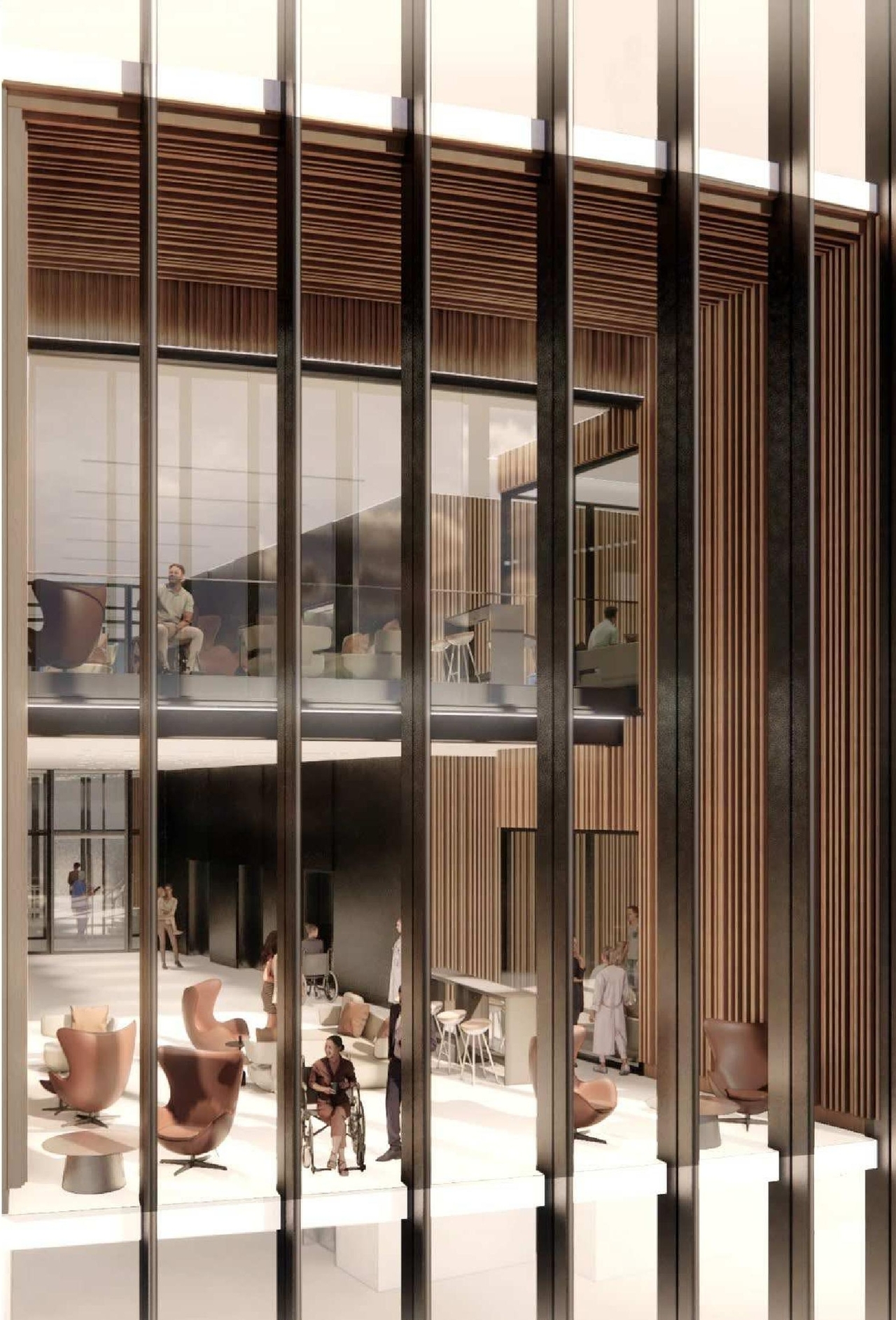 Rendering of building from page 26 of the file '2023-01-12 Urban Design Review Panel Formal Submission D07-12-22-0168'