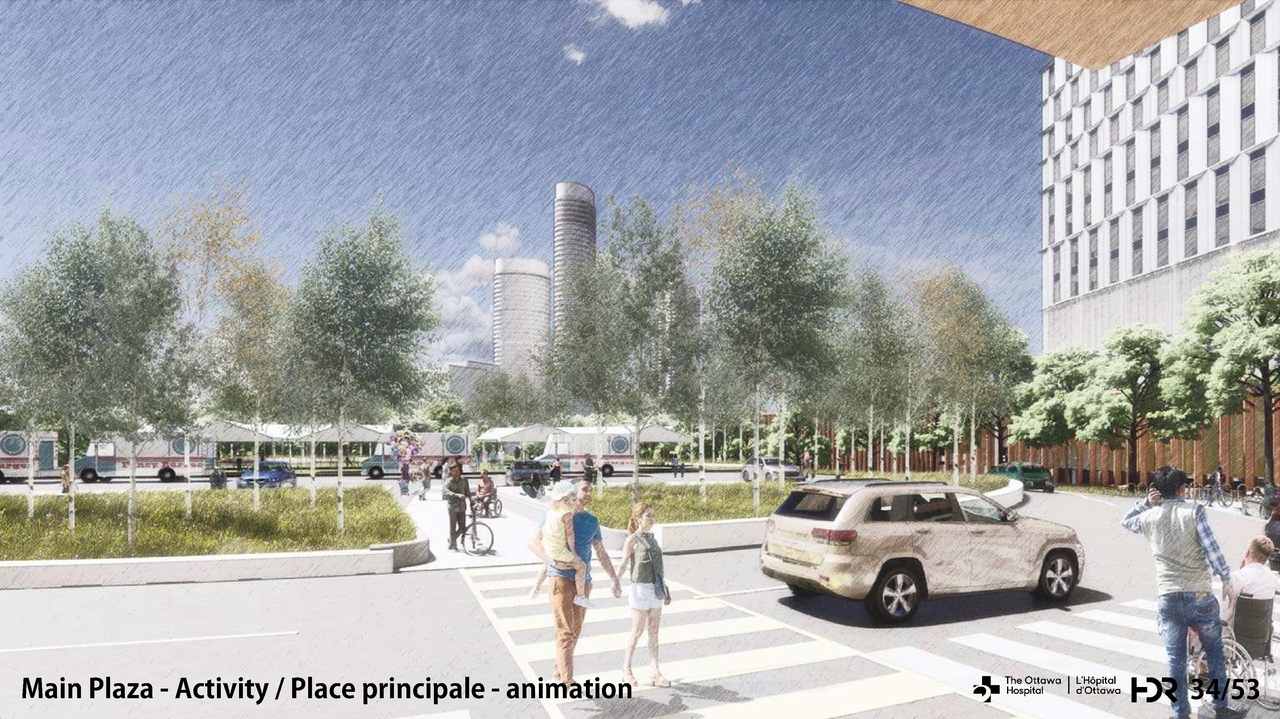 Rendering of building from page 34 of the file '2023-01-12 Urban Design Review Panel Formal Submission D07-12-22-0168'