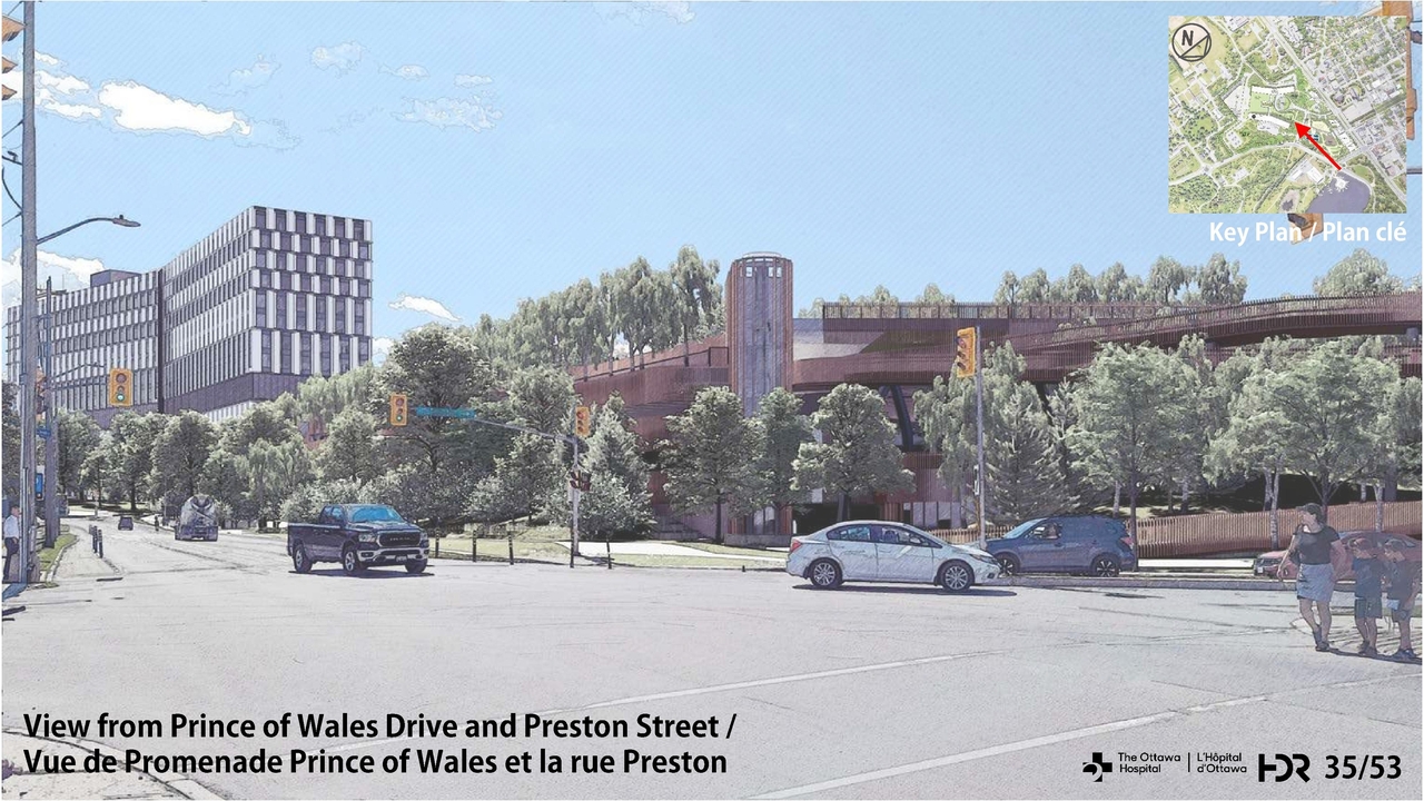 Rendering of building from page 35 of the file '2023-01-12 Urban Design Review Panel Formal Submission D07-12-22-0168'