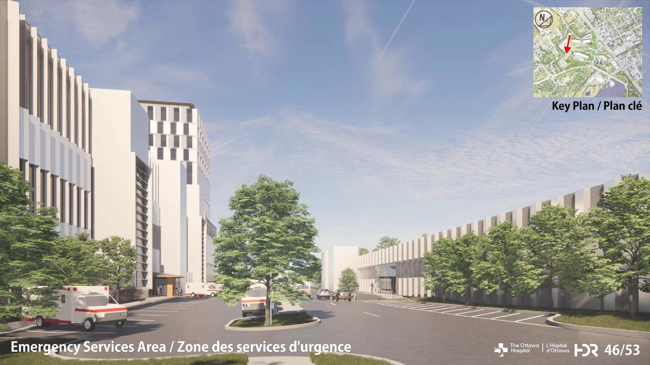 Rendering of building from page 46 of the file '2023-01-12 Urban Design Review Panel Formal Submission D07-12-22-0168'