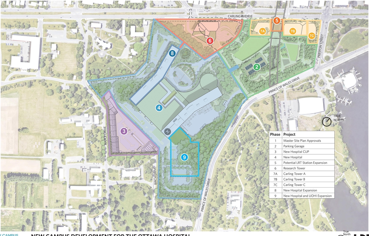 Construction site plan for project from page 3 of the file '2023-08-03 - Design Drawings - D07-12-22-0168'