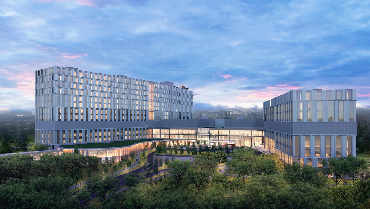 Rendering of building from page 24 of the file '2023-08-03 - Design Drawings - D07-12-22-0168'