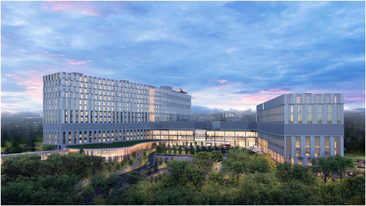 Rendering of building from page 24 of the file '2023-08-03 - Design Drawings - D07-12-22-0168'