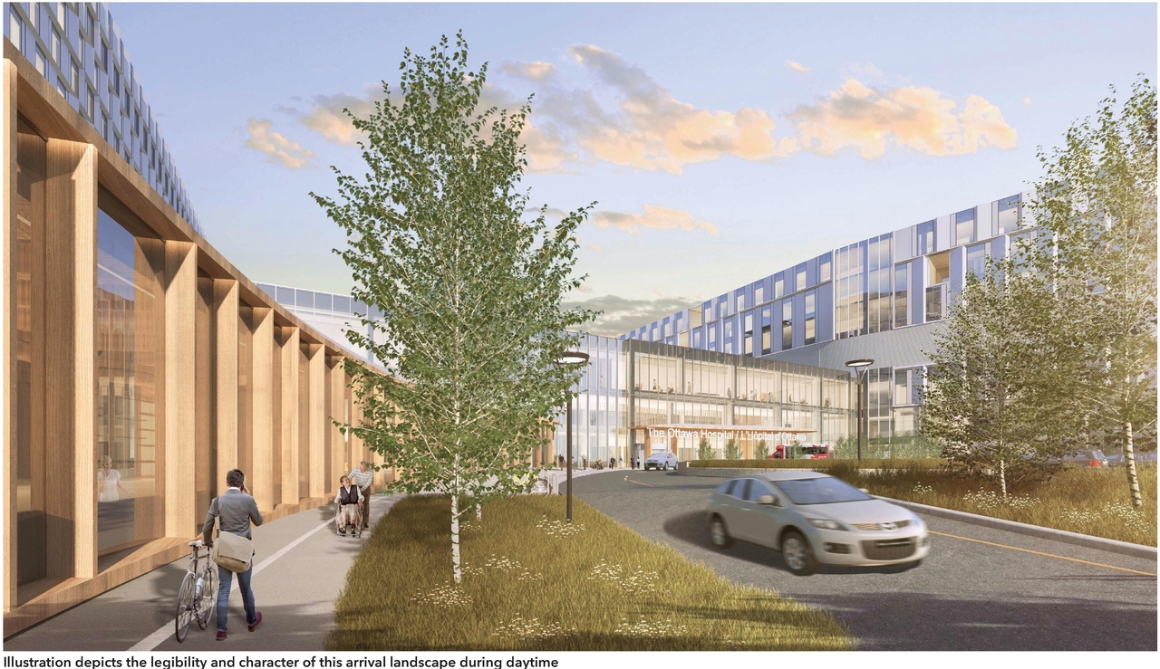 Rendering of building from page 25 of the file '2023-08-03 - Design Drawings - D07-12-22-0168'