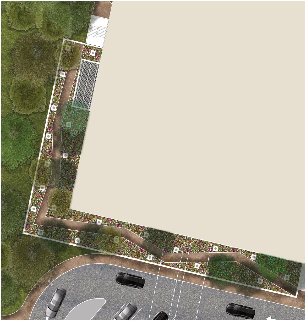 Construction site plan for project from page 31 of the file '2023-08-03 - Design Drawings - D07-12-22-0168'