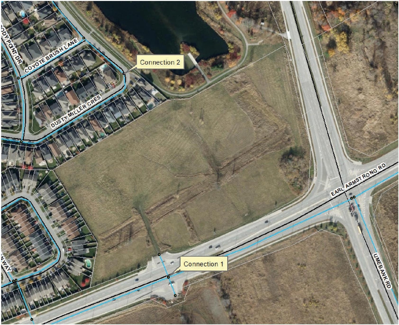 Construction site plan for project from page 50 of the file '2023-07-25 - Design Brief - D07-12-22-0169'