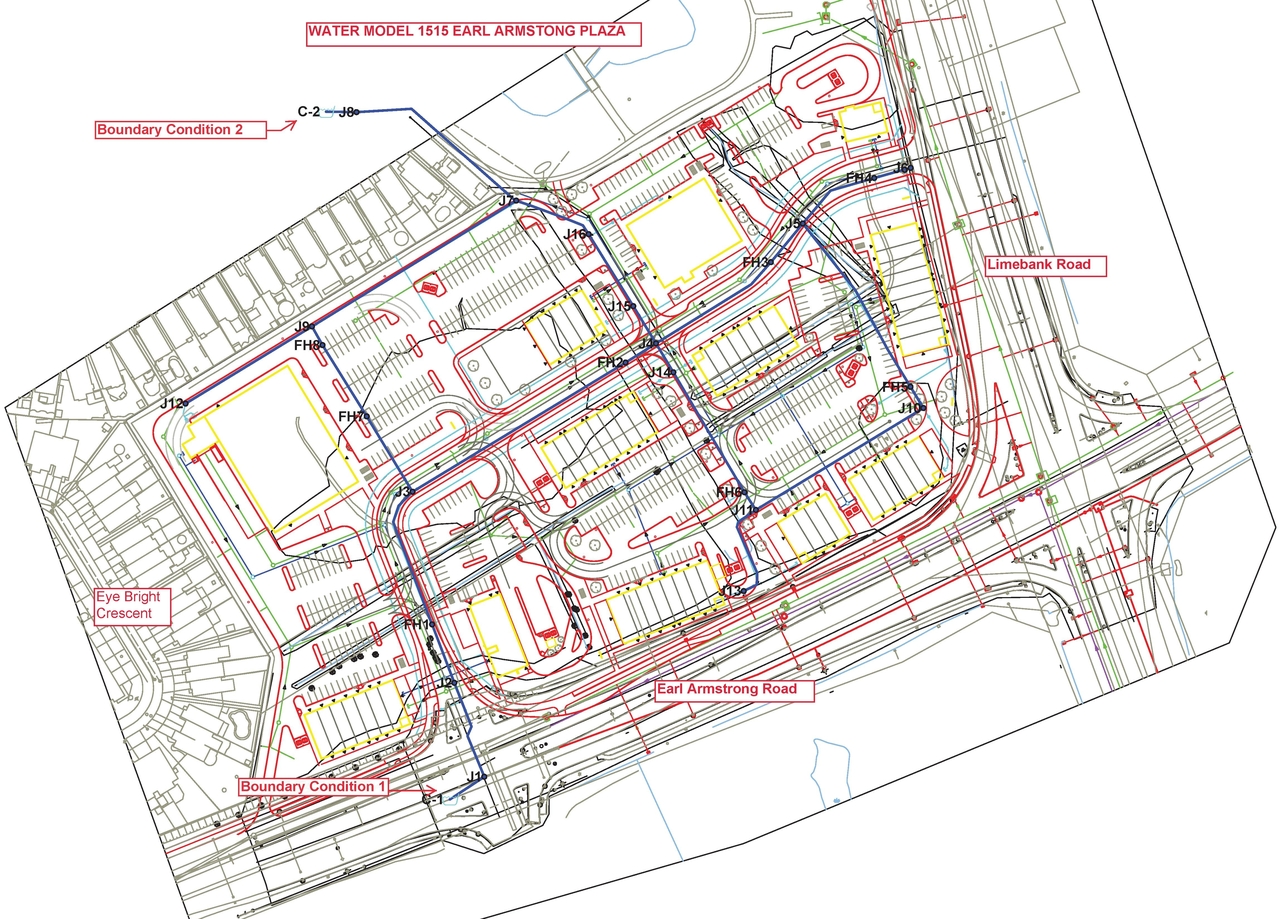 Construction site plan for project from page 58 of the file '2023-07-25 - Design Brief - D07-12-22-0169'