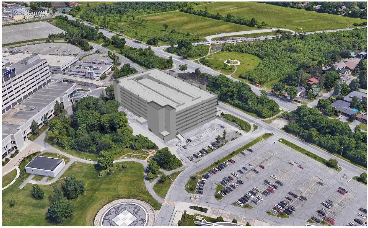 Rendering of building from page 5 of the file '2022-12-16 - Design Brief - D07-12-22-0170'