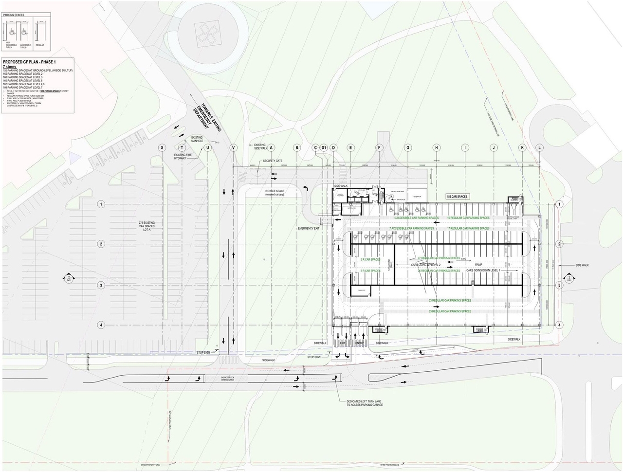 Construction site plan for project from page 13 of the file '2022-12-16 - Design Brief - D07-12-22-0170'