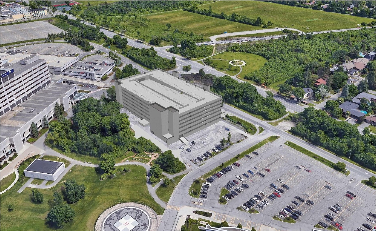 Rendering of building from page 5 of the file '2022-12-16 - Design Brief - D07-12-22-0170'