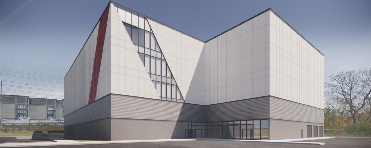Rendering of building from page 2 of the file '2022-12-21 - Preliminary Renderings - D07-12-22-0175'