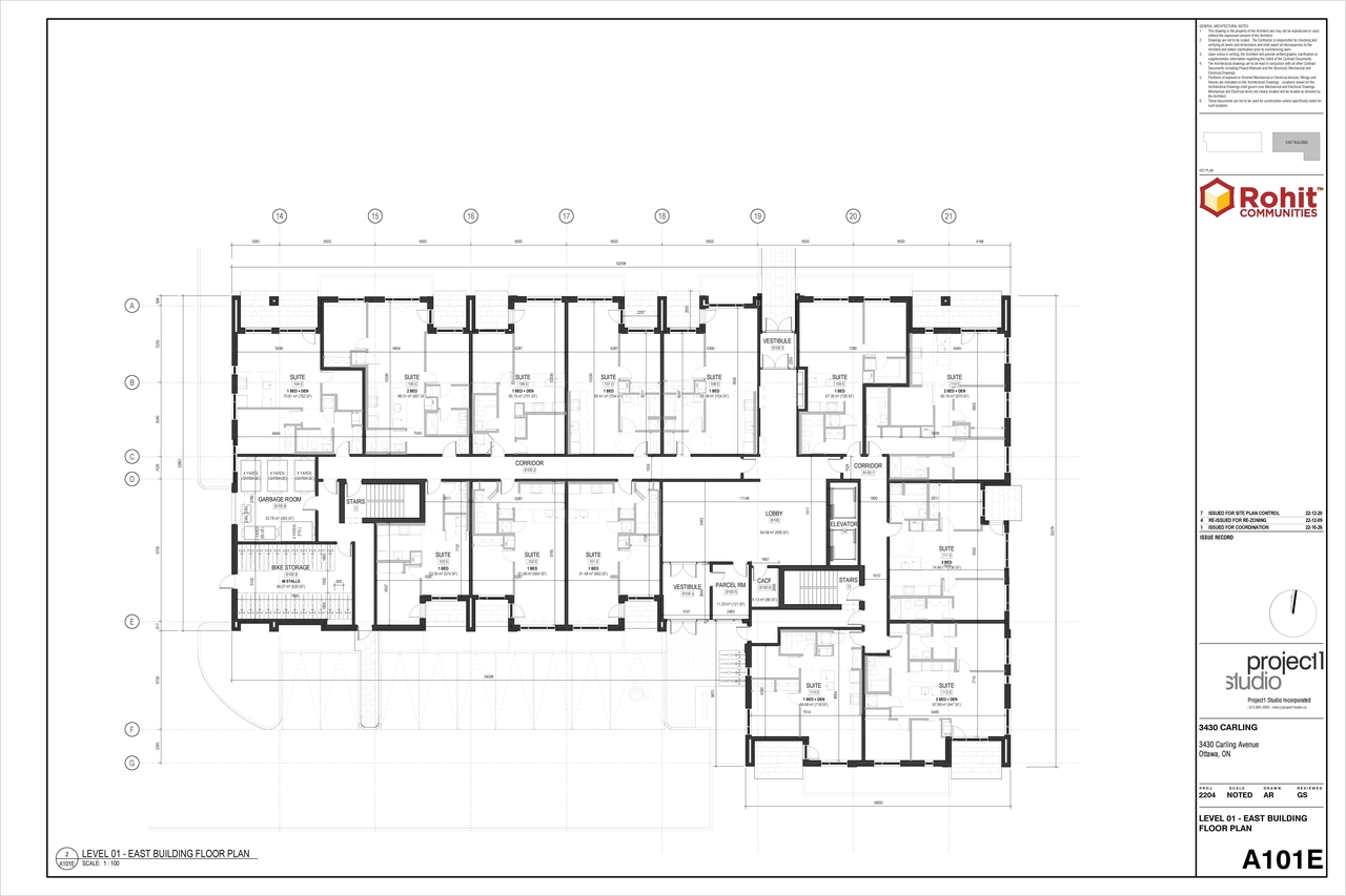 Floor plan for project from page 10 of the file '2023-01-11 - Floor Plans - D07-12-22-0177'
