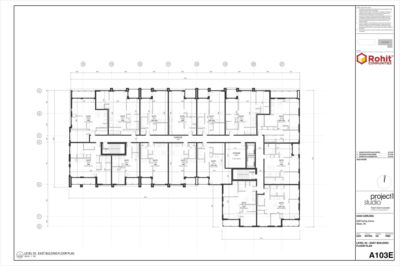 Floor plan for project from page 12 of the file '2023-01-11 - Floor Plans - D07-12-22-0177'