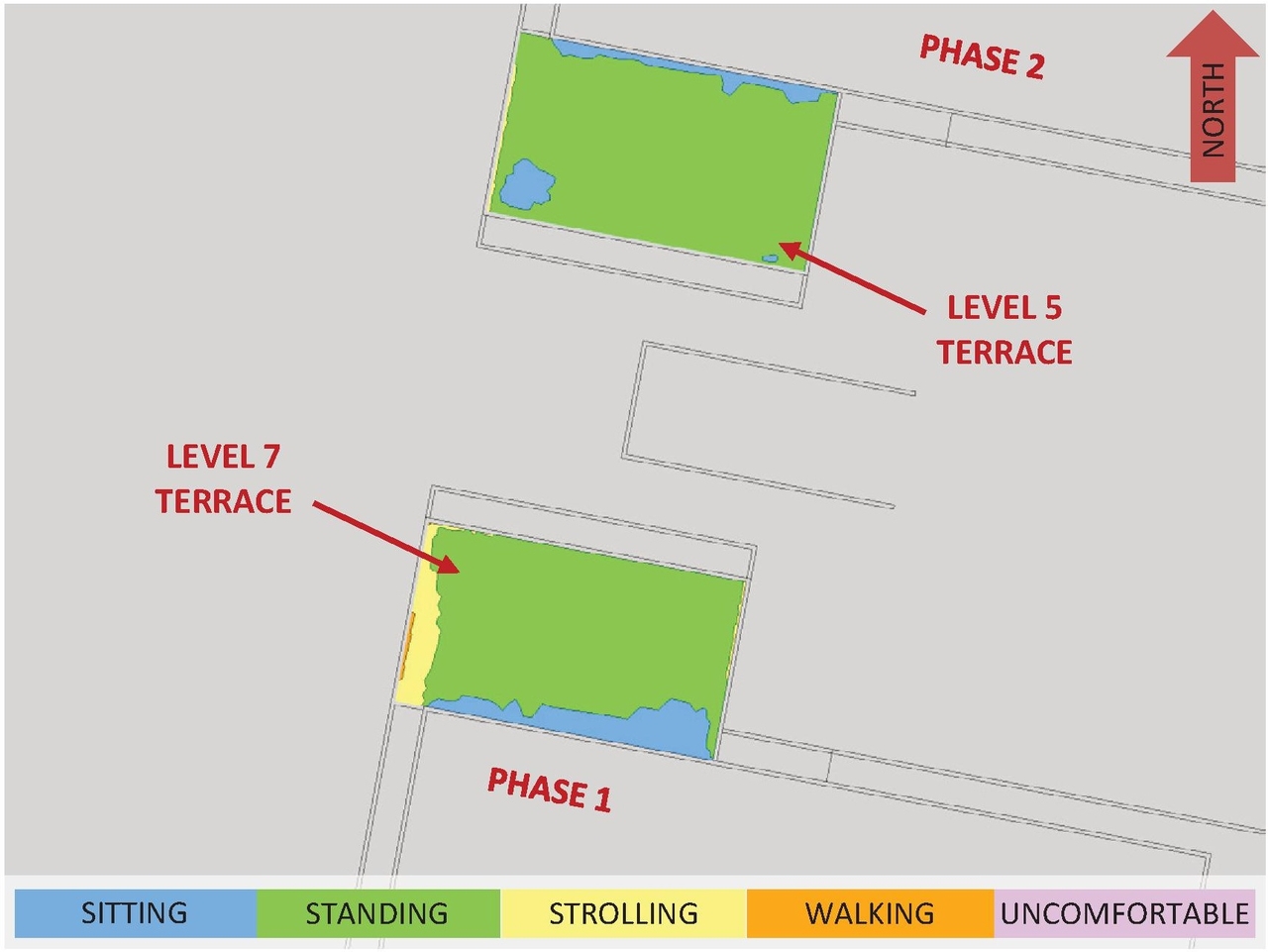 Construction site plan for project from page 42 of the file '2025-04-11 - Urban Design Brief - D07-12-22-0185'
