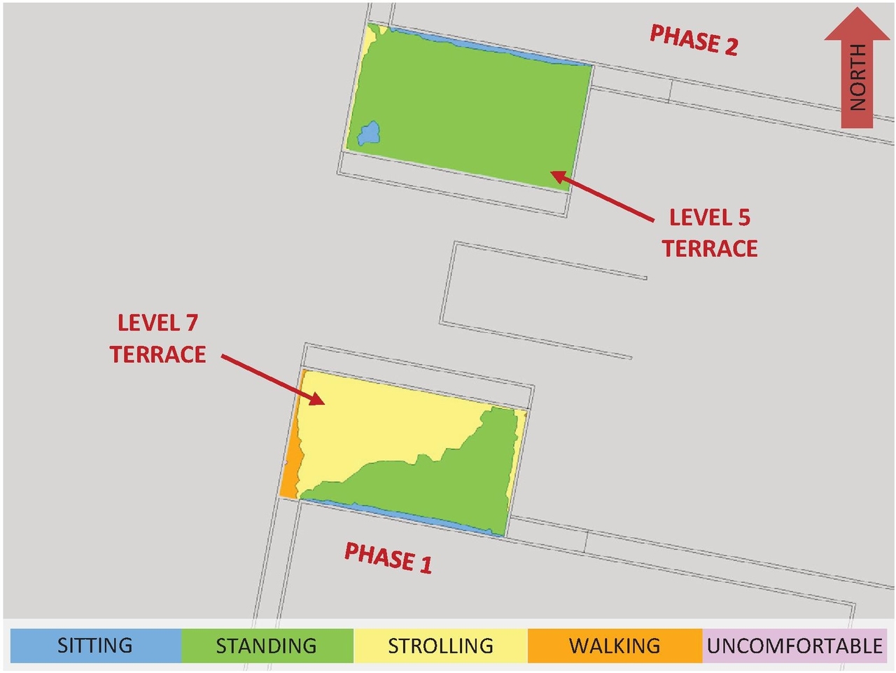 Construction site plan for project from page 42 of the file '2025-04-11 - Urban Design Brief - D07-12-22-0185'