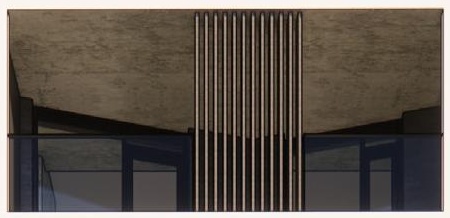 Rendering of building from page 19 of the file '2022-12-23 - Design Brief - D07-12-22-0185'