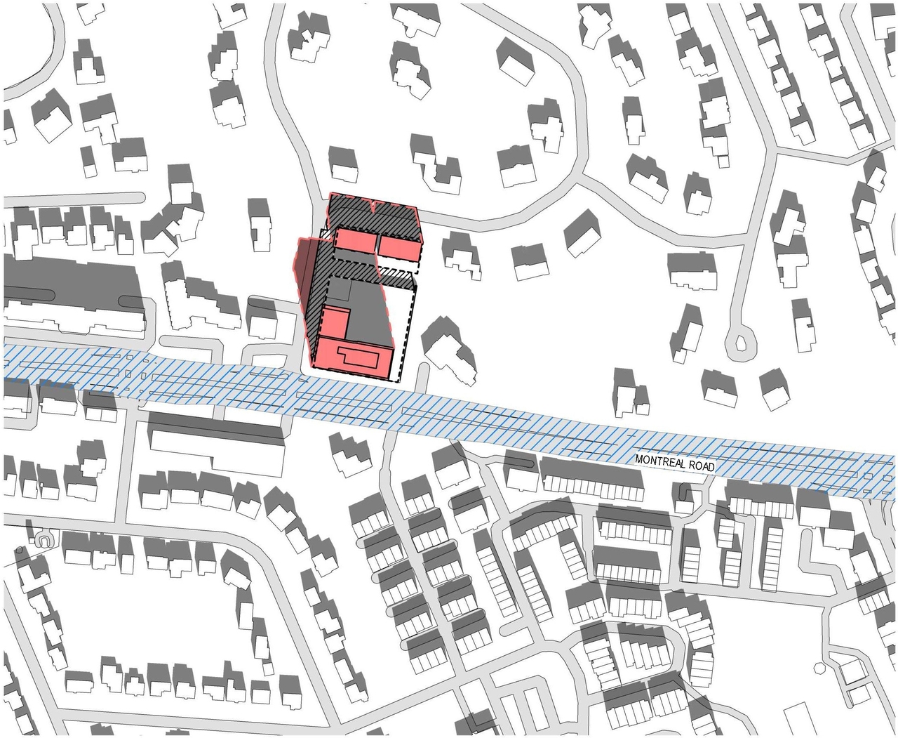 Construction site plan for project from page 23 of the file '2022-12-23 - Design Brief - D07-12-22-0185'