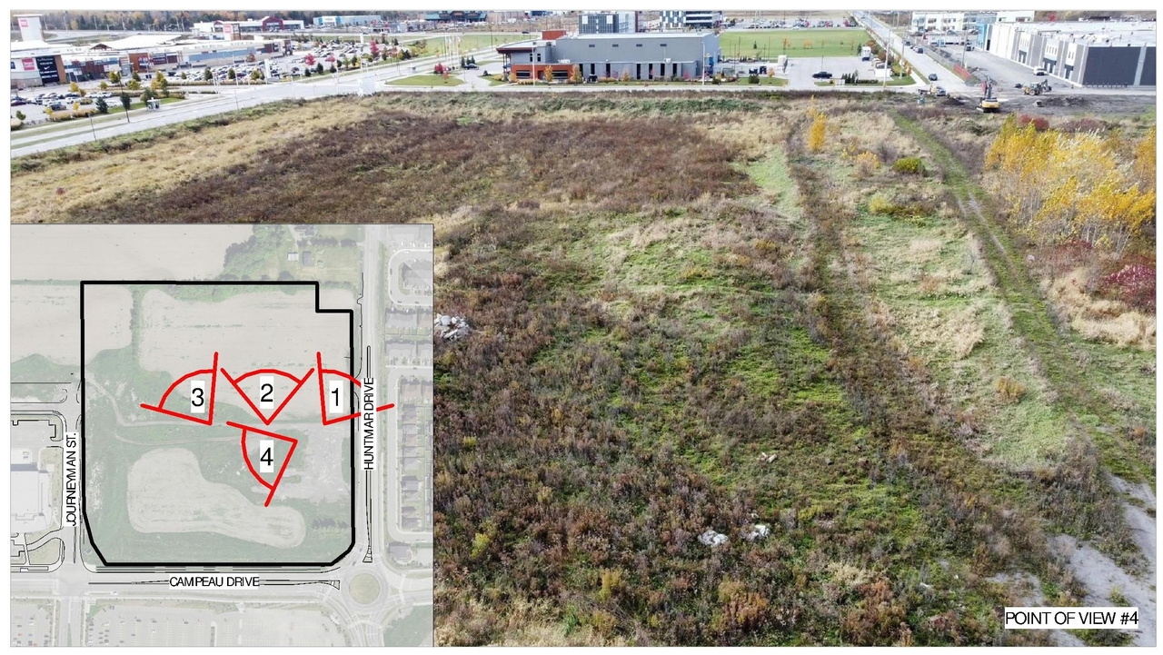 Construction site plan for project from page 4 of the file '2022-12-28 - Design Brief - D07-12-22-0186'