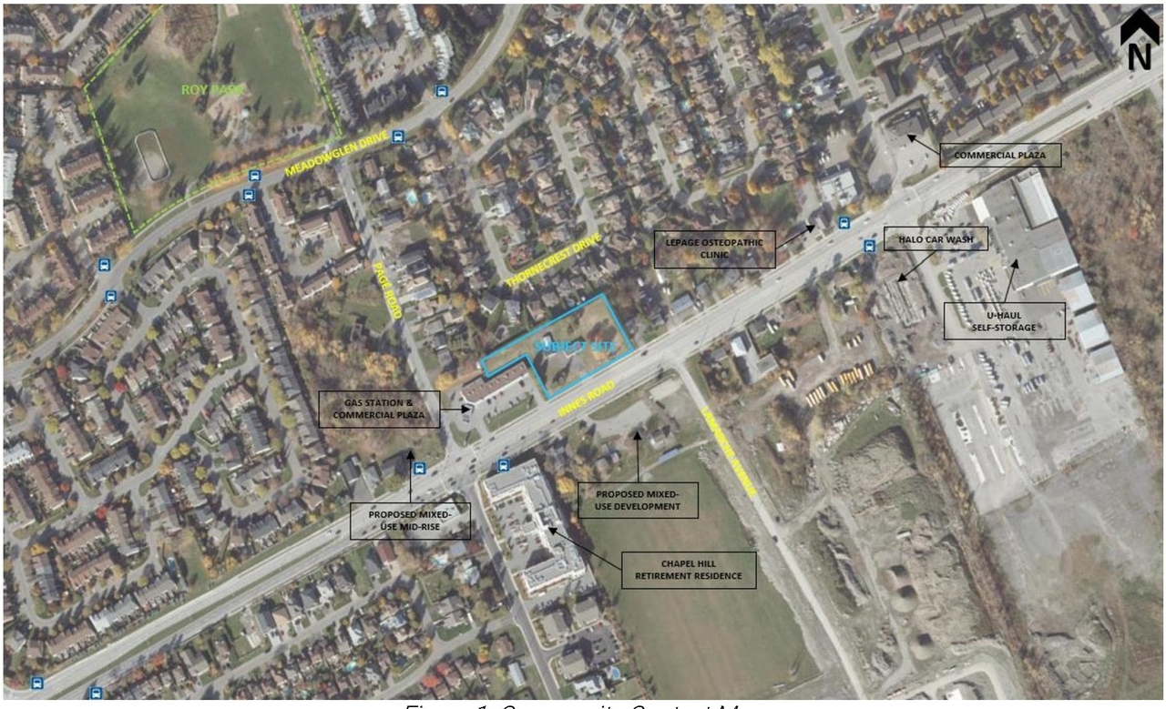 Construction site plan for project from page 1 of the file '2022-12-29 - Design Brief - D07-12-22-0189'