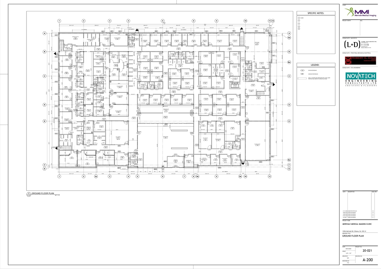 Floor plan for project from page 4 of the file '2022-12-30 - Site and Floor Plans - D07-12-22-0190'
