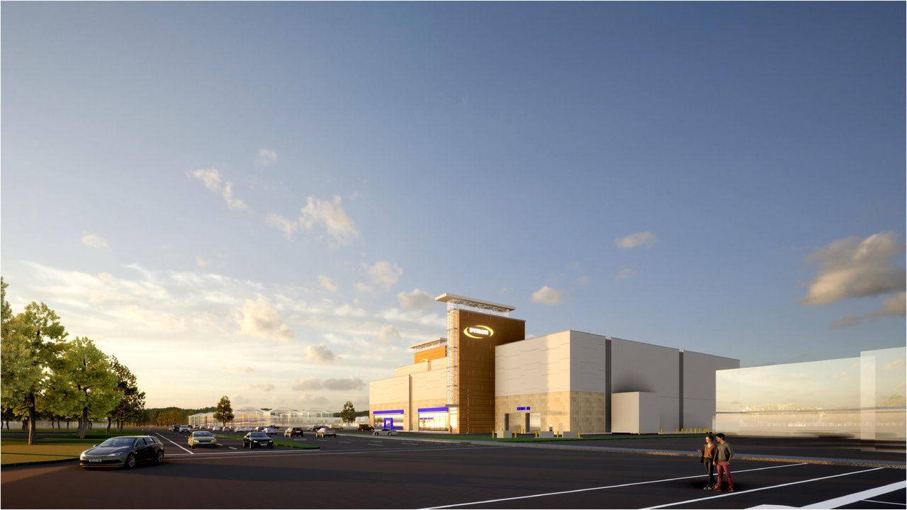 Rendering of building from page 6 of the file '2023-01-03 - Views and Section - D07-12-23-0001'