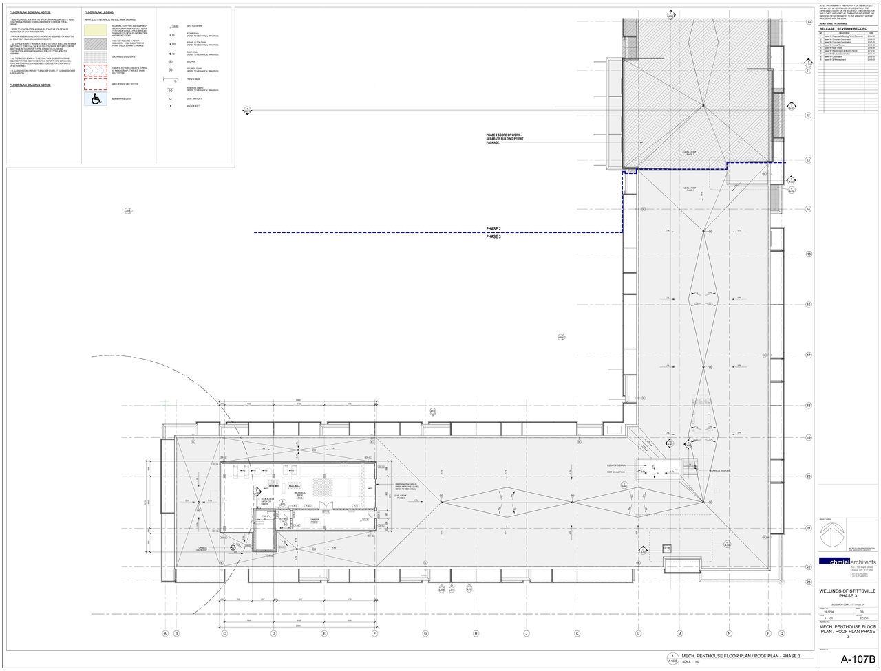 Construction site plan for project from page 19 of the file '2023-03-03 - Floor Plans - D07-12-23-0004'