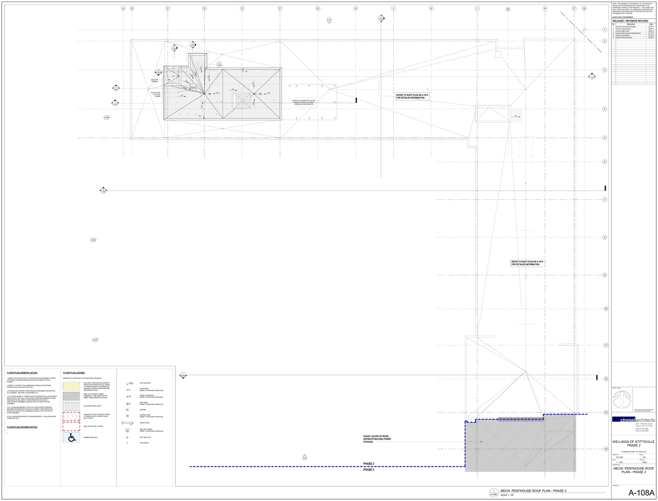 Construction site plan for project from page 20 of the file '2023-03-03 - Floor Plans - D07-12-23-0004'