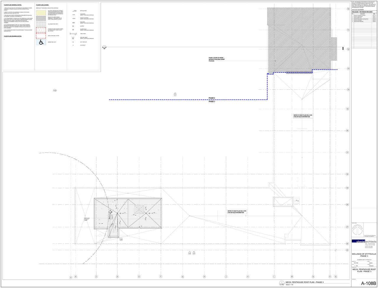 Construction site plan for project from page 21 of the file '2023-03-03 - Floor Plans - D07-12-23-0004'