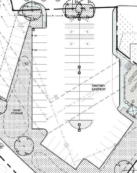 Construction site plan for project from page 38 of the file '2023-02-08 - Design Brief - D07-12-23-0014'